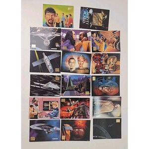 Star Trek Master Series Set 2 Skybox 1994 16 Cards Paramount Pictures